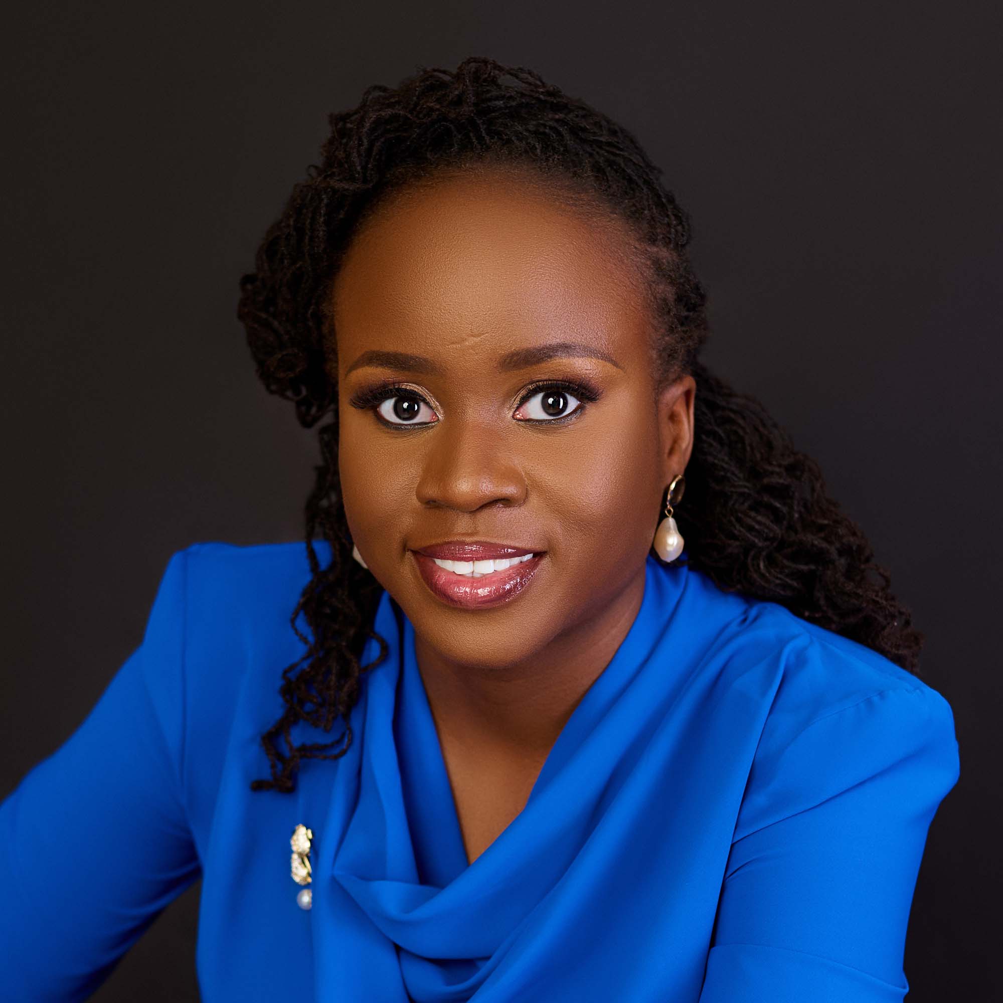 Bimbo Ogunsola headshot, thoughtful expression